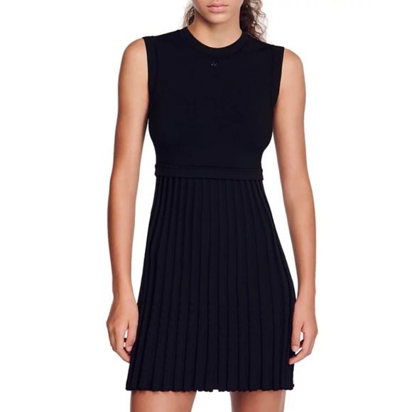 Scorpion Pleat Skirt Dress - Picture 1 of 4